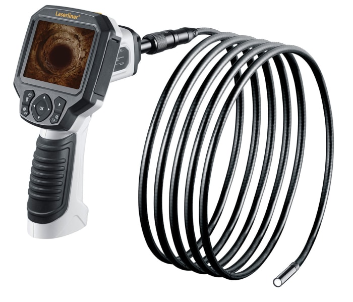 Laserliner 088.810A 9mm probe Inspection Camera, 10m Probe Length, LED Illumination