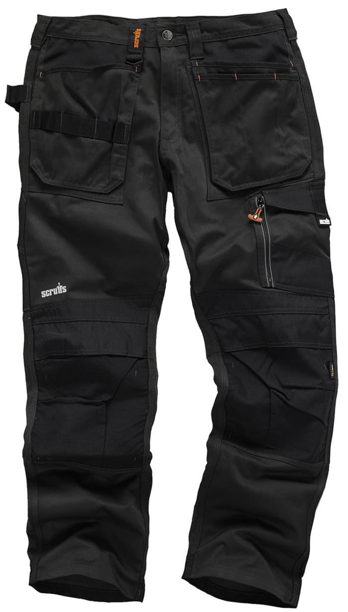 Scruffs 3D Trade Grey Trousers 34in W 34in L