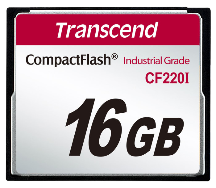 Carte Compact Flash Transcend CompactFlash 16 Go CF220I