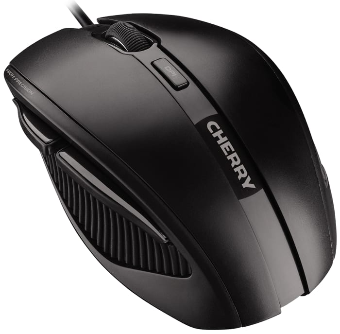 Cherry MC 3000 5 Button Wired Optical Mouse Black