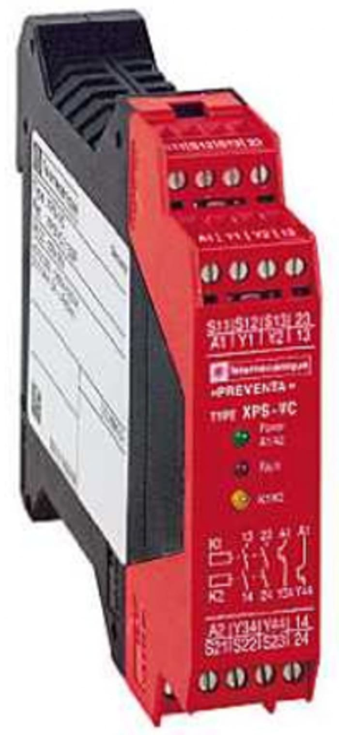 Schneider Electric Safety Switch/Interlock Safety Relay, 24V dc