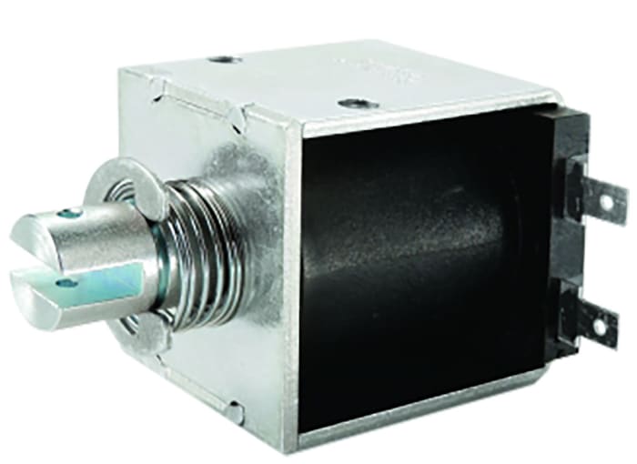 Johnson Electric Linear Solenoid, 6 V dc, 8.5N, 15.6N, 26 x 20 x 36.8 mm