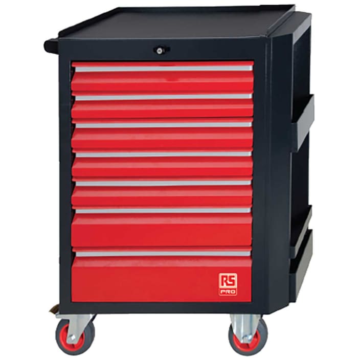 RS PRO RS PRO 240 Piece Technicians Tool Kit with Trolley VDE