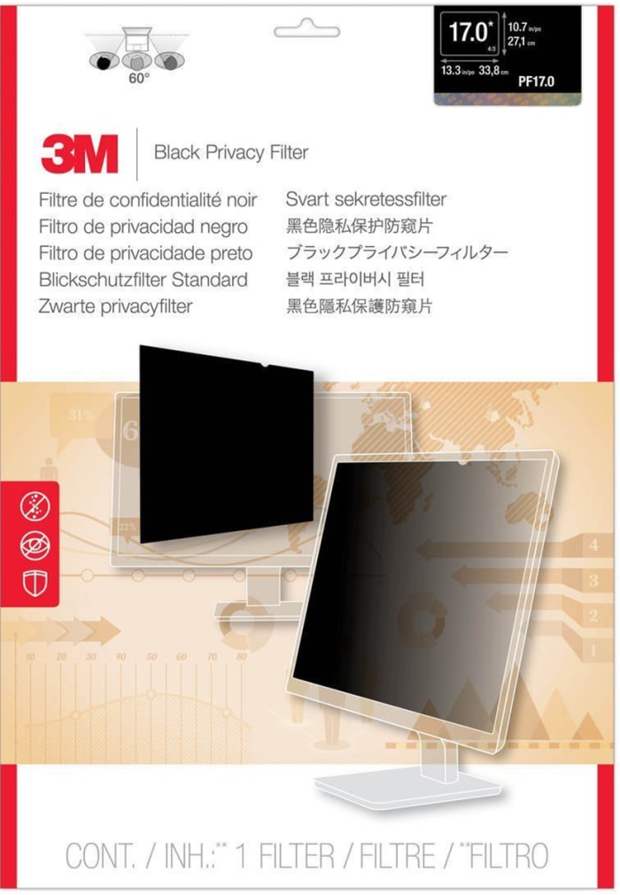3M 17in Privacy screen