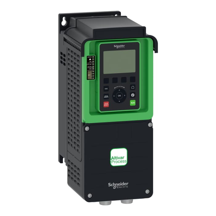 Schneider Electric Variable Speed Drive, 4 kW, 3 Phase, 400 V ac, 5.4 A, 6 A, 6.7 A, 7.6 A, ATV63 Series