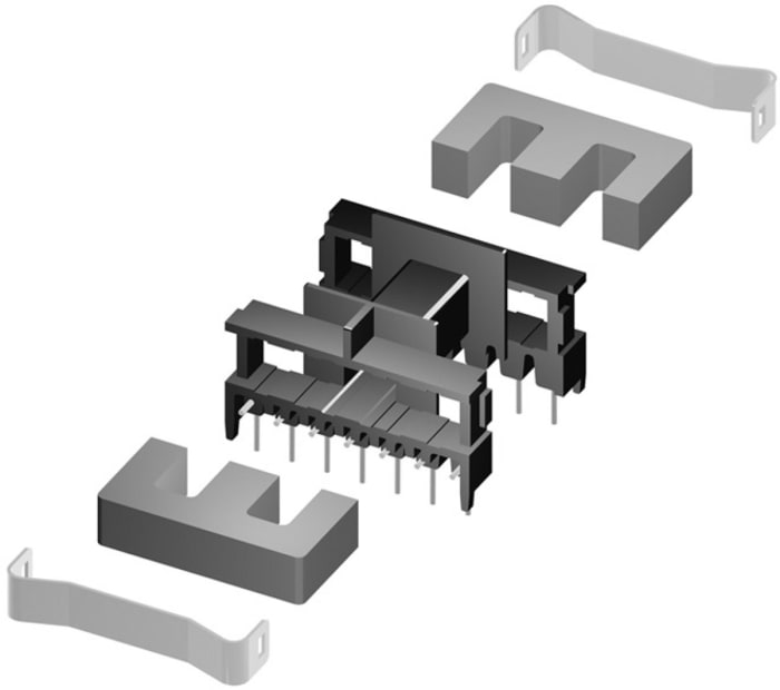 EPCOS N87 E 13/7/4 Transformer Ferrite Core, 850nH, For Use With Miniature Transformers, Power Transformers