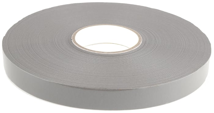 Ruban mousse  double face RS PRO, Gris, 33.0m x 25.0mm