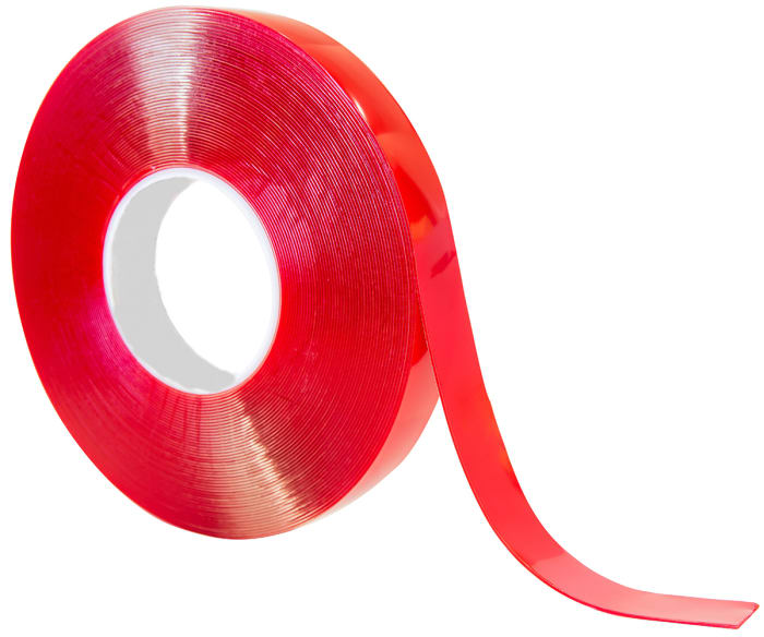Ruban mousse  double face RS PRO, Translucide, 33.0m x 19.0mm