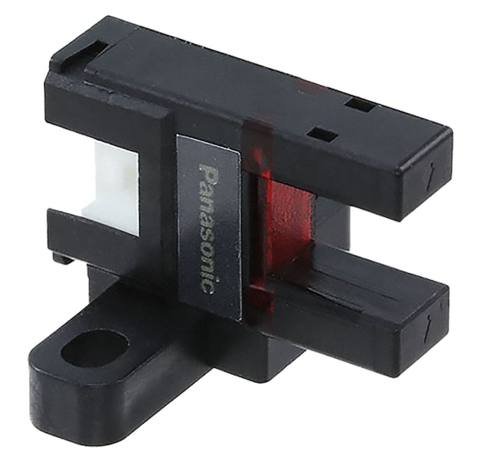 Panasonic Through Beam Photoelectric Sensor, Fork Sensor, 6 mm Detection Range