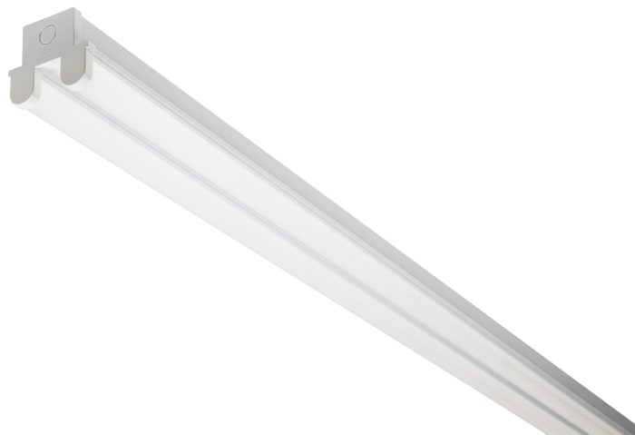 RS PRO 50W LED Batten Light, 230 V ac Batten Twin Batten, 2 Lamp , 1.53m Long, IP20