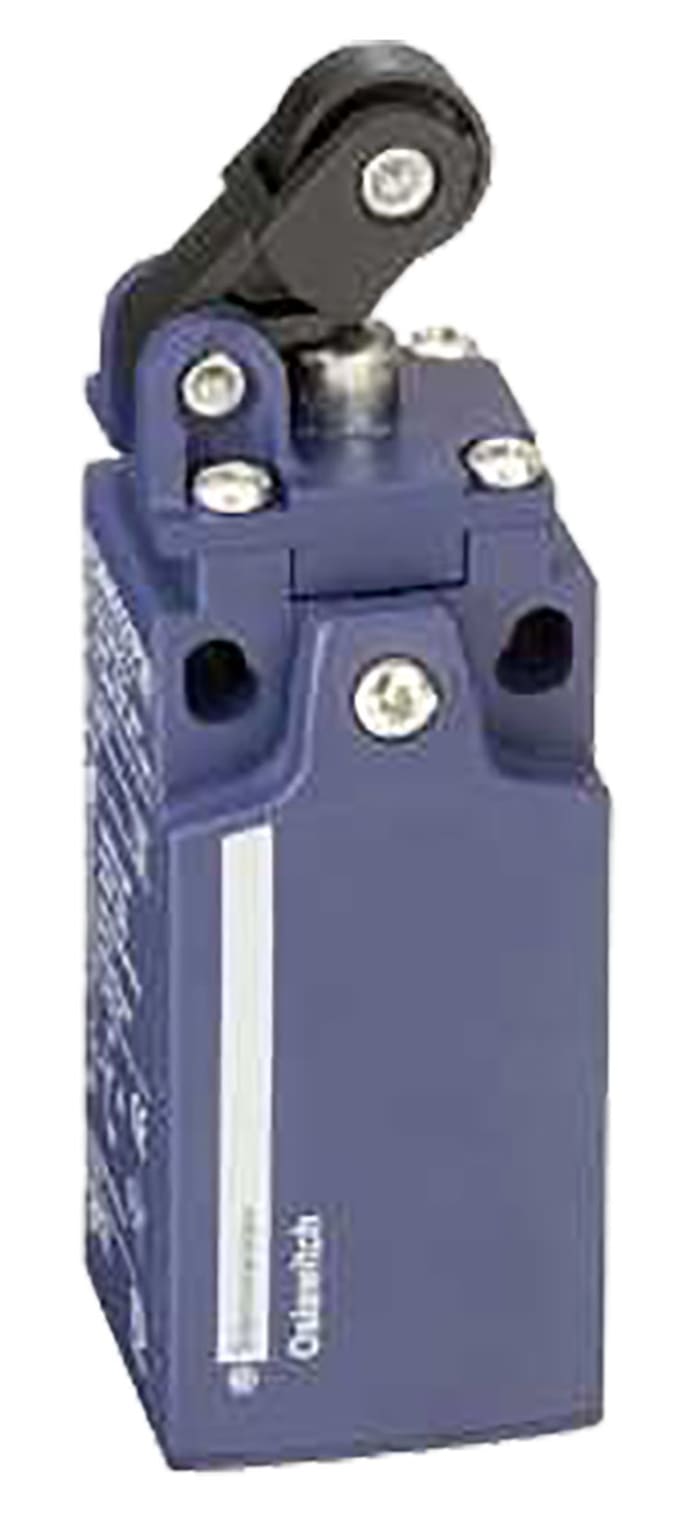 Telemecanique Sensors OsiSense XC Series Plunger Roller Lever Limit Switch, NO/NC, IP65, DP, Plastic Housing, 240V ac