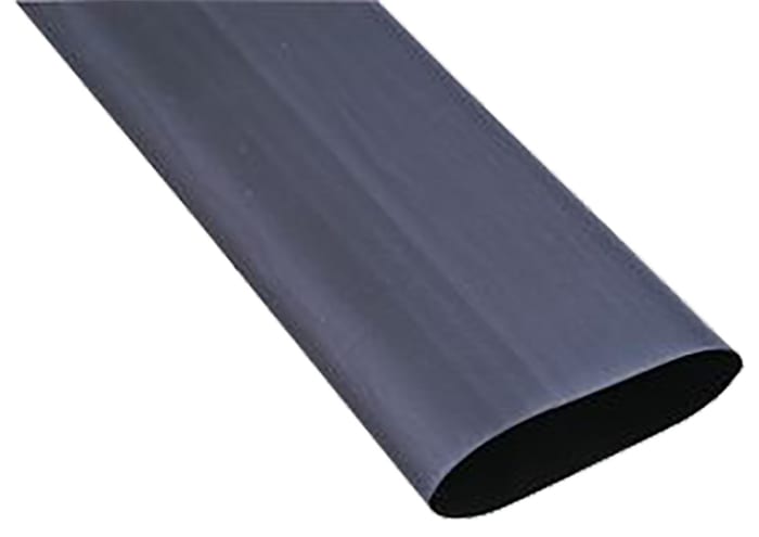TE Connectivity Adhesive Lined Heat Shrink Tubing, Black 7.4mm Sleeve Dia. x 1220mm Length 4:1 Ratio, ES2000 Series