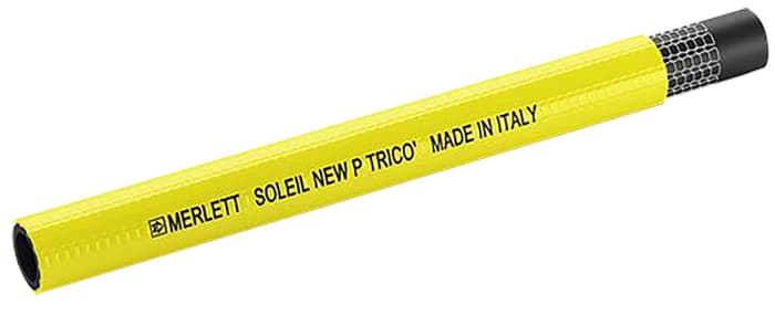 Tube flexible Merlett PVC, Ø 19mm x Ø 24.5mm, L 25m Jaune