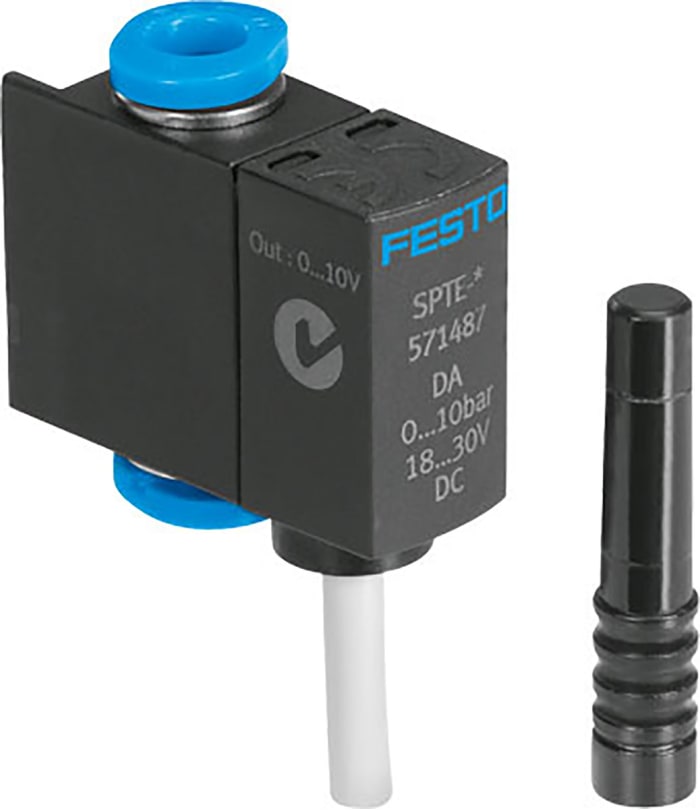 SPTEV1RQ3V2.5K Festo Festo Pressure Switch, Push In 3 mm 1bar to