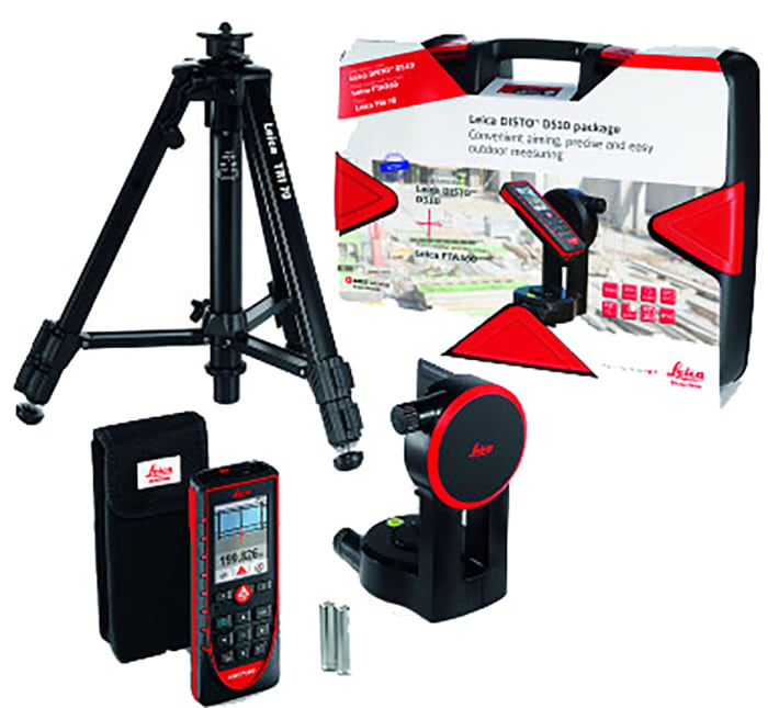 Leica D510 Laser Measure, 0.05 → 200m Range, ± 1 mm Accuracy