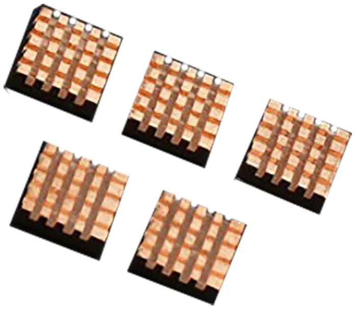 DFRobot Heatsink, LattePanda, 13.2 x 12.1 x 4.8mm, PCB Surface Mount