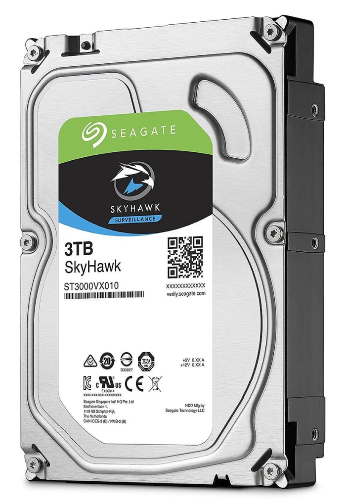 Seagate SkyHawk Surveillance 3 TB Internal Hard Drive