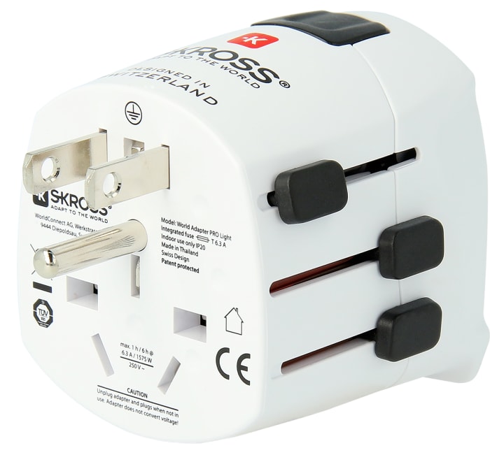SKR-0073RS SKROSS | SKROSS Travel Adapter Europe China, United States ...