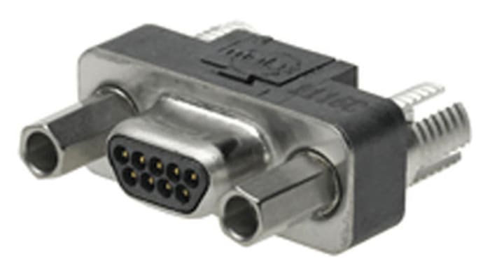 Molex CMD 9 Way Through Hole D-sub Connector Plug, 1.27mm Pitch