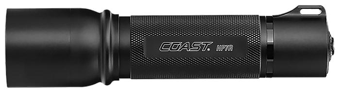 Coast LED Tactical Torch Black - Rechargeable 300 lm, 156 mm