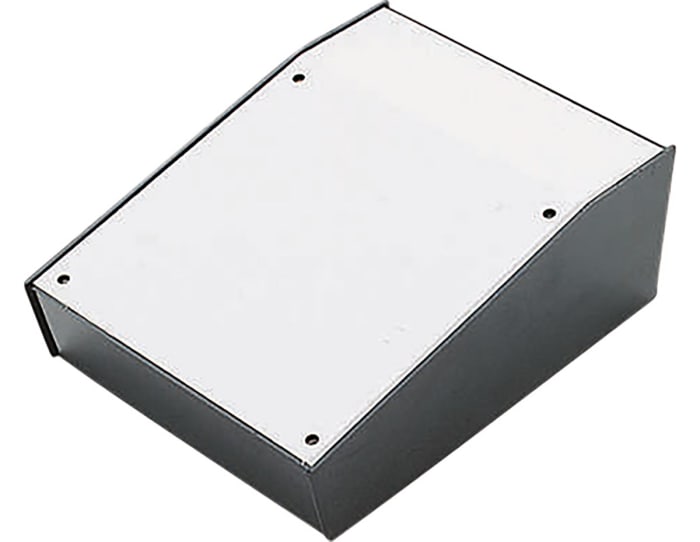 CAMDENBOSS 6000 Series Black ABS Desktop Enclosure, Sloped Front, 214 x 170 x 82mm