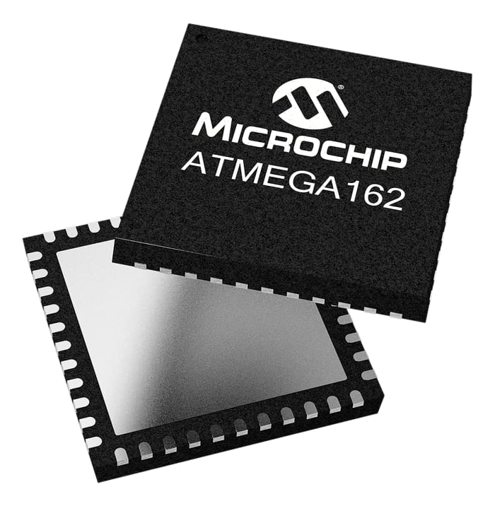 Microcontrolador Microchip ATMEGA164PA-PU, núcleo AVR de 8bit, RAM 1 kB, 20MHZ, PDIP de 40 pines