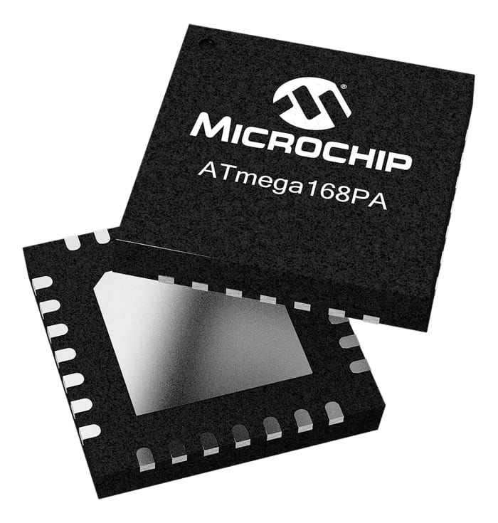 Microchip, 8bit AVR, ATmega Microcontroller, 20MHz, 16 kB Flash, 32-Pin VQFN