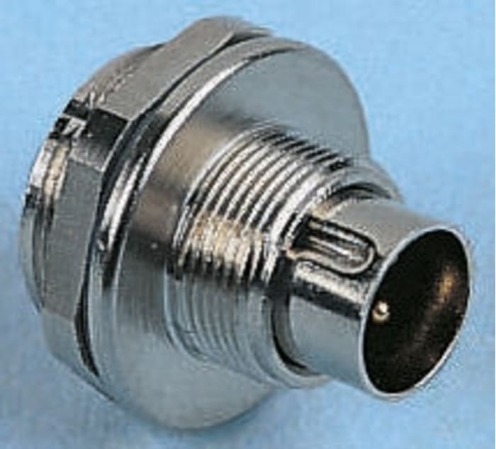 binder Circular Connector, 3 Contacts, Panel Mount, M9 Connector, Socket, Male, IP67, 712 Series