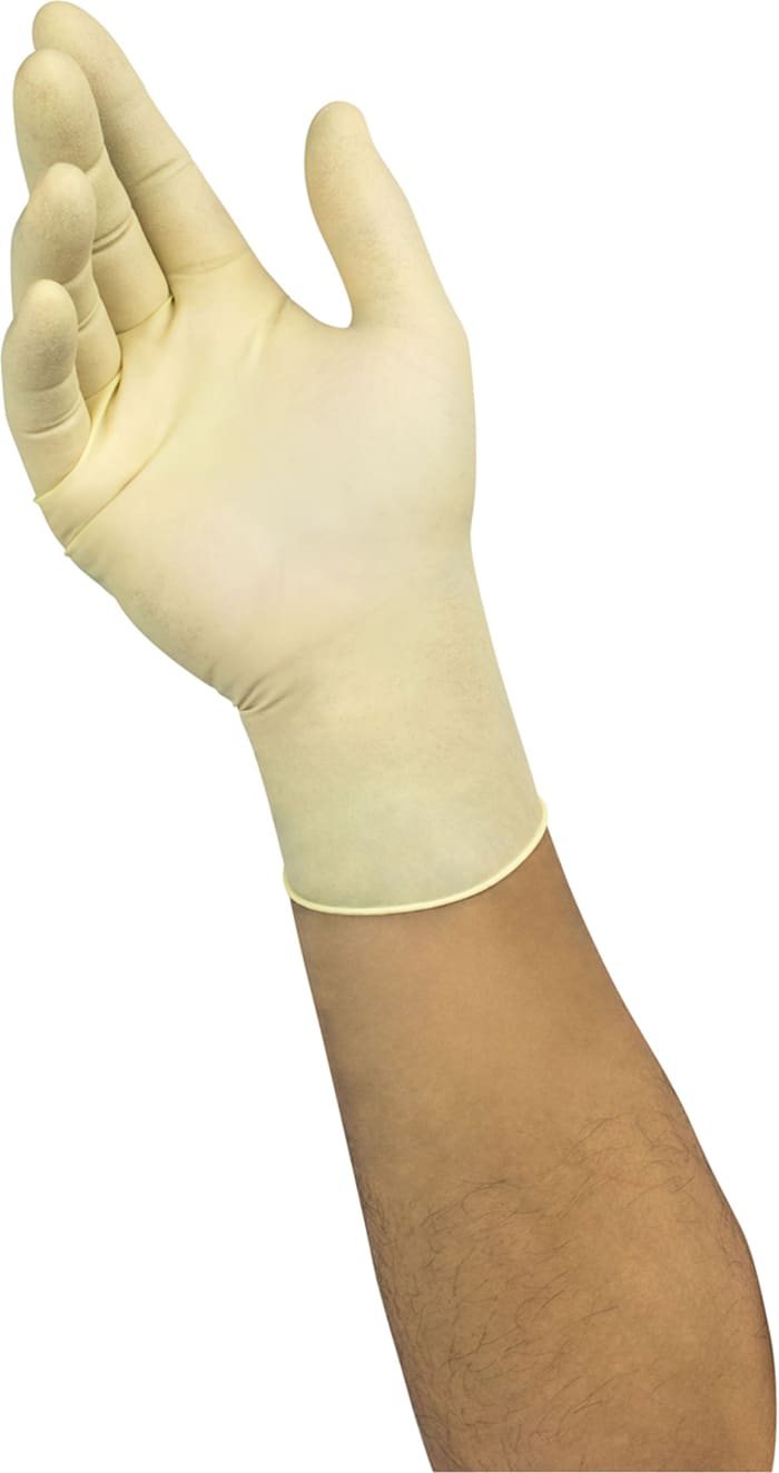 63864/075 1000 Ansell Ansell Microflex White Latex Disposable Gloves