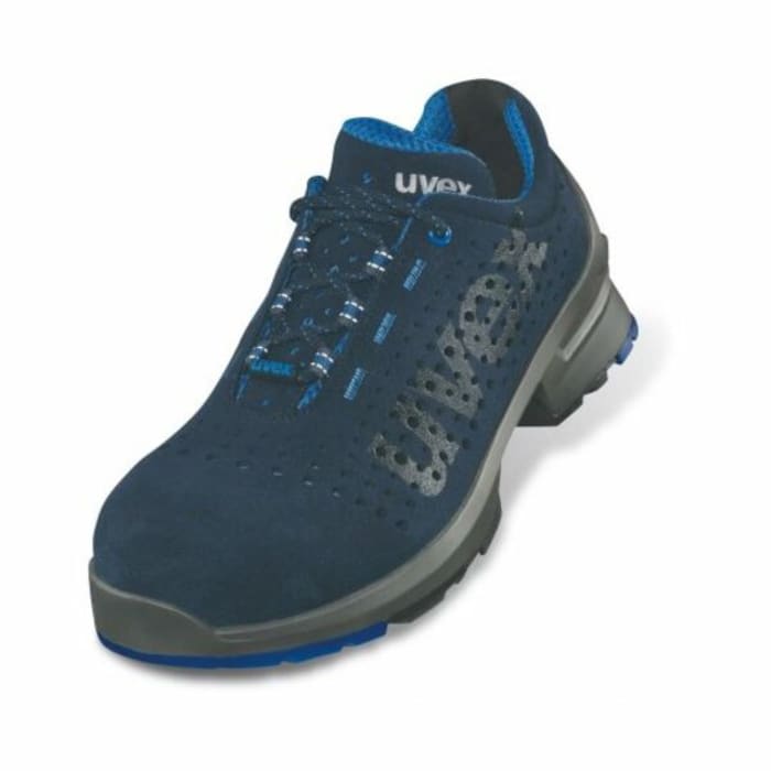 uvex uvex 1 Unisex Blue, Grey Composite Toe Capped Safety Trainers, UK 10, EU 44