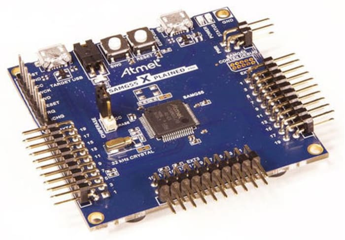 Vývojová deska, SAMG55J19A, SAM, MCU, MCU, ARM Cortex M4, SAM G55 Xplained Pro, Vývojová deska