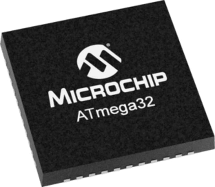 Microchip ATMEGA32L-8MU, 8bit AVR Microcontroller, ATmega, 8MHz, 32 kB Flash, 40-Pin VQFN