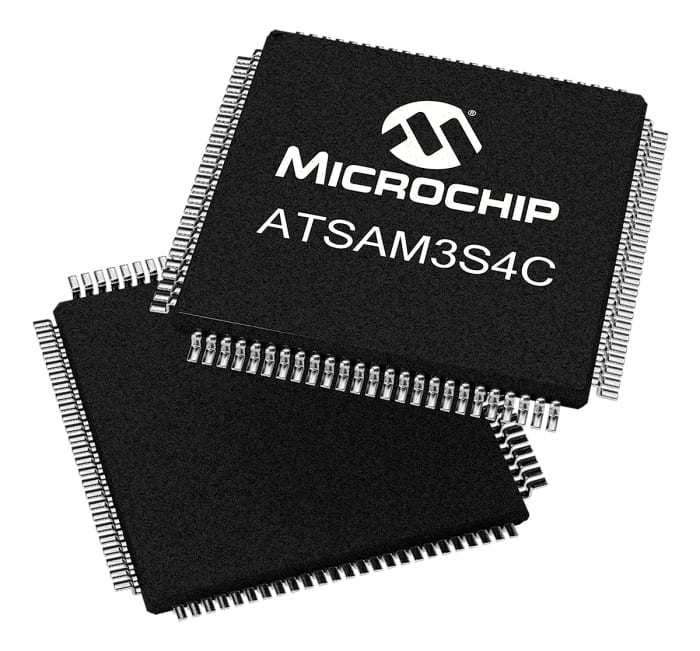 Microchip, 32bit ARM Cortex M3, SAM3S Microcontroller, 64MHz, 256 kB Flash, 100-Pin LQFP