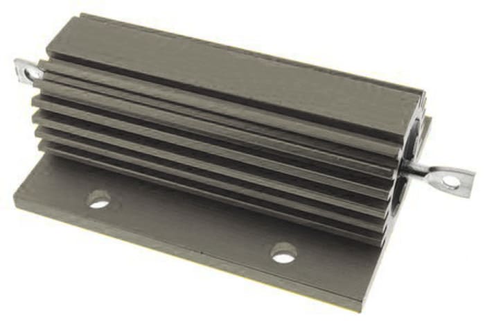 Resistencia de montaje en panel RS PRO, 10Ω ±5% 100W, Con carcasa de aluminio, Axial, Bobinado