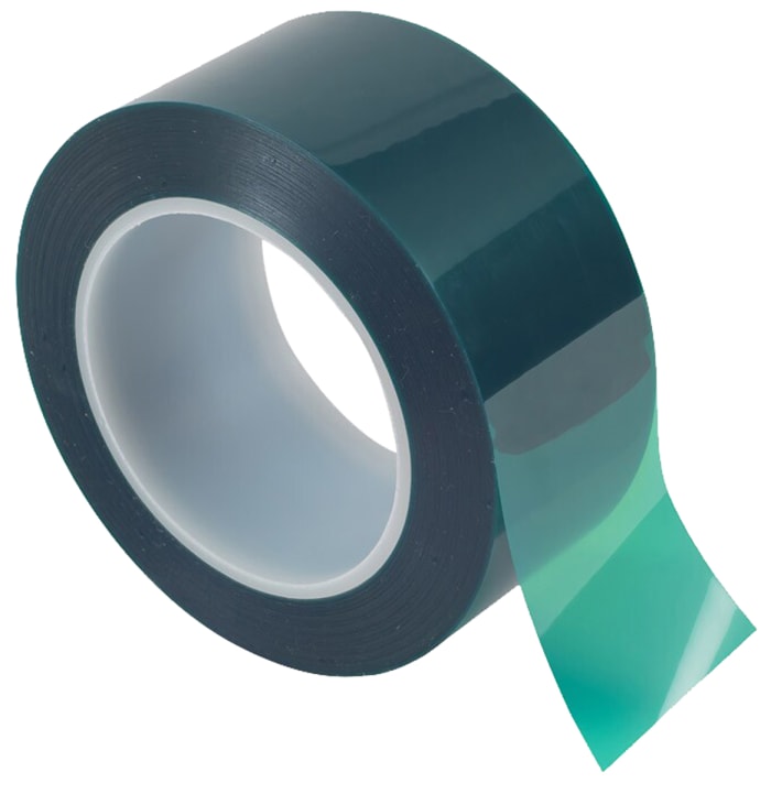RS PRO Green Masking Tape 50mm x 66m
