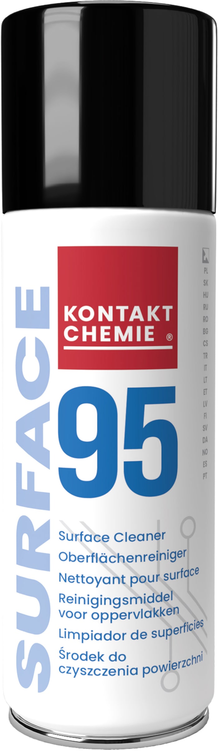 Nettoyant de surface Kontakt Chemie SURFACE 95 pour Appareils, EDP et salles de communication, Meubles, Claviers,