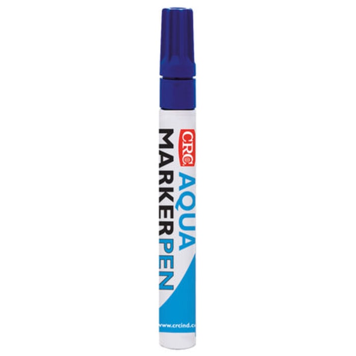 CRC Blue 4.5mm Medium Tip Paint Marker Pen for use with Various Materials