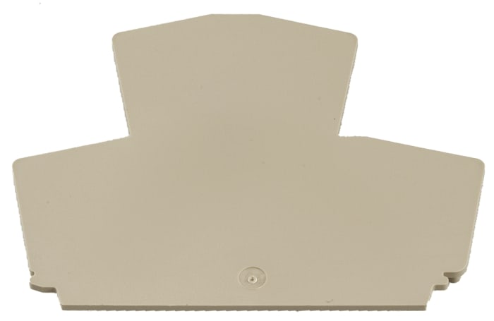 Weidmuller W Series End Cover for Use with DIN Rail Terminal Blocks