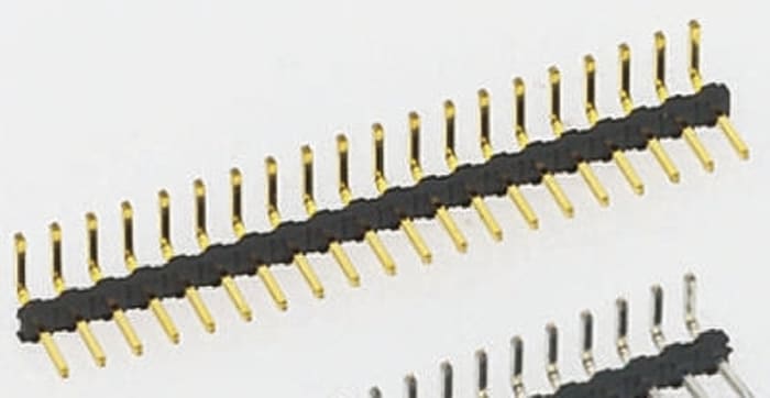 ER -  Connector, PCB, SIL, r/a