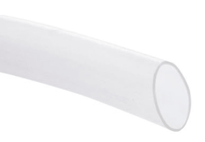 HellermannTyton Halogen Free Heat Shrink Tubing, Clear 3.2mm Sleeve Dia. x 1m Length 2:1 Ratio, TCN24 Series
