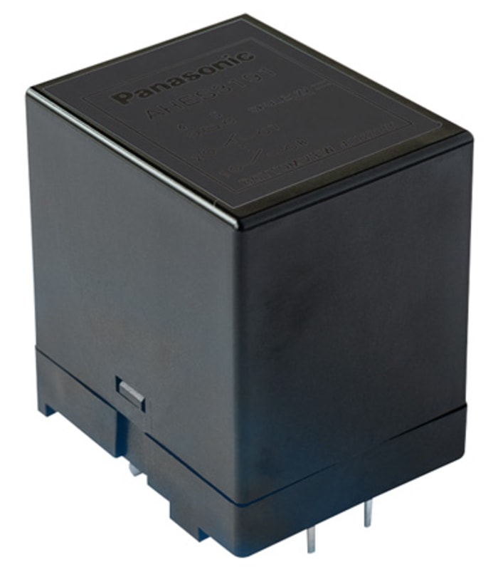 Panasonic PCB Mount Power Relay, 12V dc Coil, 35A Switching Current, DPST, SPST