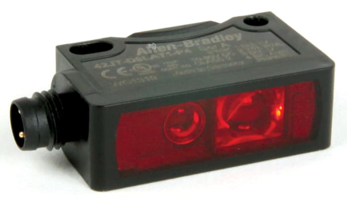 Allen Bradley Diffuse Photoelectric Sensor, Block Sensor, 3 → 800 mm Detection Range IO-LINK