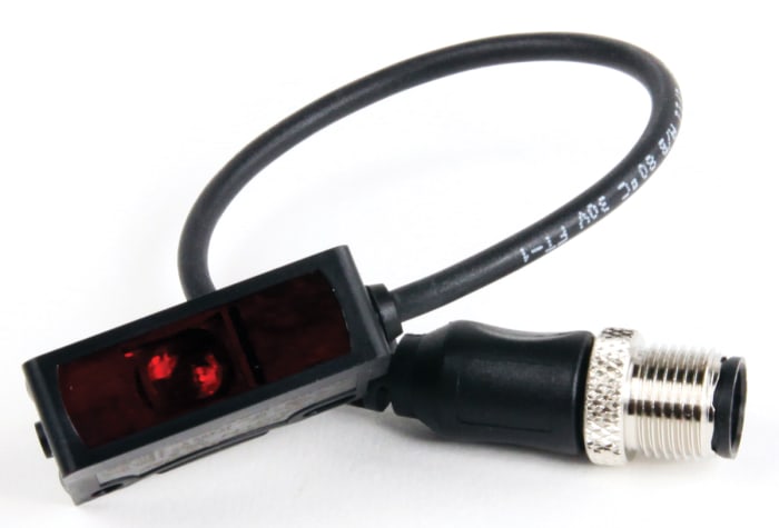 Allen Bradley Contrast Sensors 2 m, Red LED IO-Link, NPN (Sink), PNP (Source), 30 mA, 10 → 30 V dc, IP67, IP69K