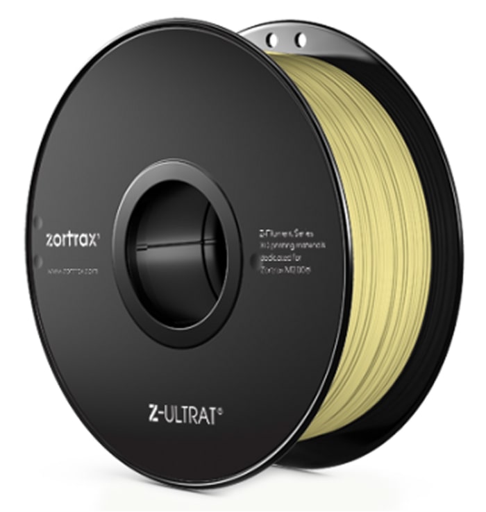 Filament pour imprimante 3D Zortrax, ULTRAT, Ø 1.75mm, Jaune, 800g, FDM