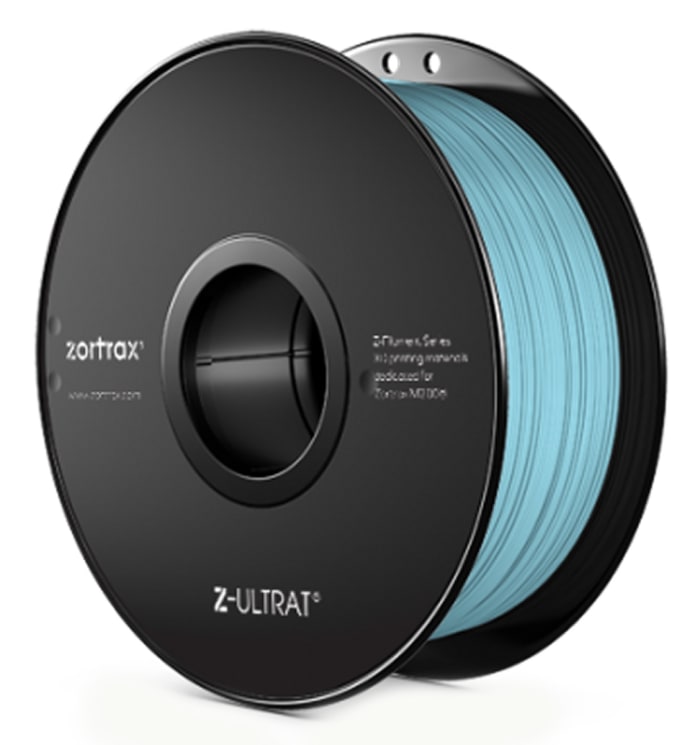 Filament pour imprimante 3D Zortrax, ULTRAT, Ø 1.75mm, Bleu, 800g, FDM