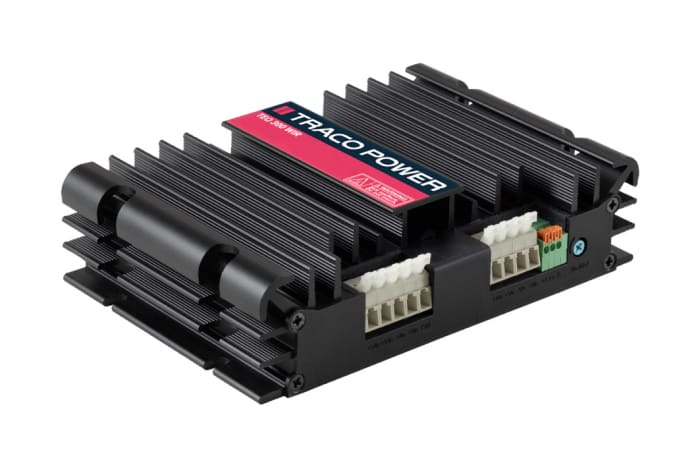 TRACOPOWER TEQ 300WIR DC-DC Converter, 48V dc/ 6.3A Output, 18 → 75 V dc Input, 300W, Chassis Mount, +80°C Max