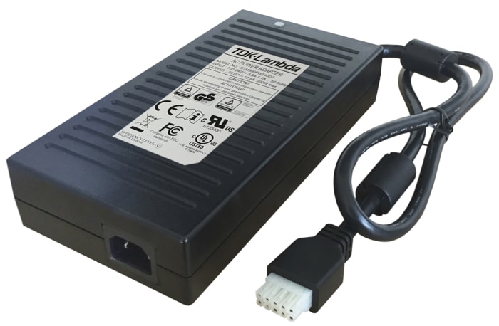 TDK-Lambda 300 W Power Adapter AC/DC Adapter 10 Pin 28V dc Output, 10.71 A