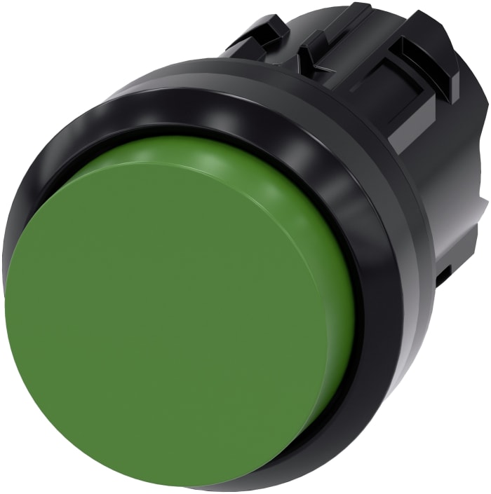 Siemens SIRIUS ACT Series Green Momentary Push Button, 22mm Cutout, IP66, IP67, IP69K