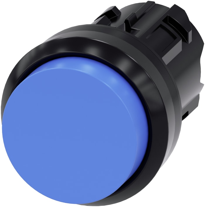 Siemens SIRIUS ACT Series Blue Momentary Push Button, 22mm Cutout, IP66, IP67, IP69K
