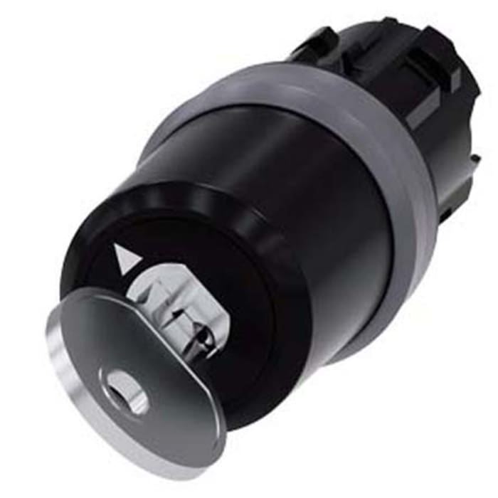 Siemens SIRIUS ACT 2-position Key Switch Head, Momentary, 22mm Cutout